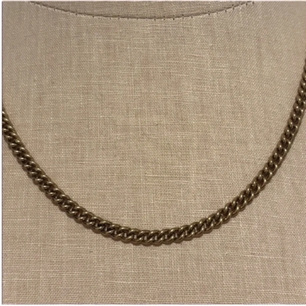 ✨SOLD✨ NWOT Kendra Scott Ace Necklace Vintage Gold - Picture 8 of 10